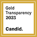Candid Gold Transparency badge